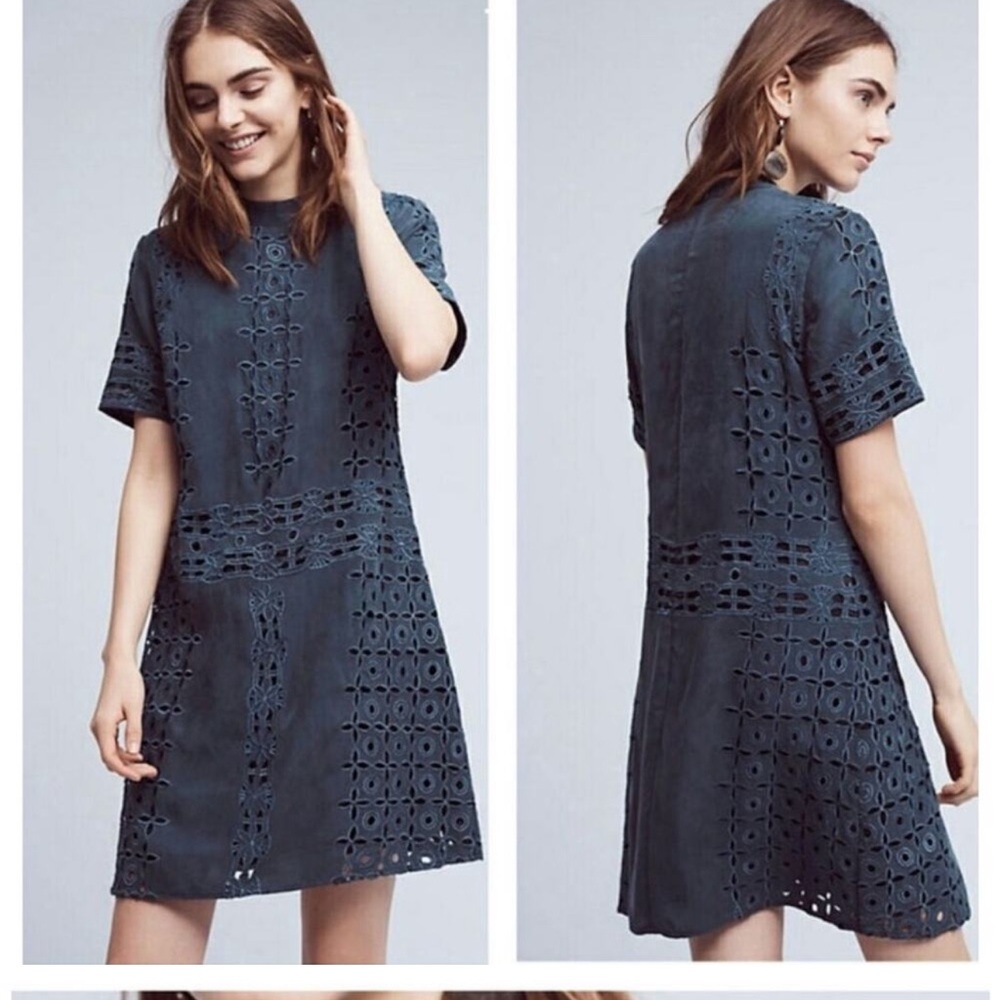 Anthropologie NWT Kas New York cutout dress